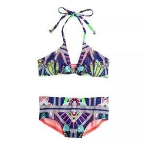 Jcrew x Mara Hoffman crewcuts swimsuit. Size 6-7